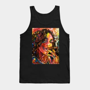 Smoking lady 3 Tank Top